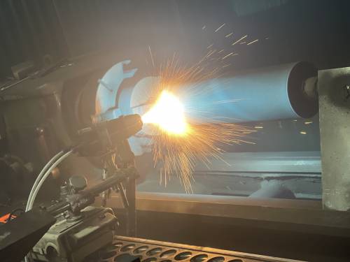 Phục hồi piston máy ép củi