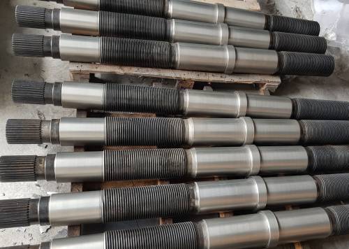 Phun phủ kim loại, sửa chữa phục hồi trục vít điều chỉnh khe hở giá cán