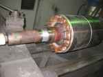 Phục hồi và tăng tuổi thọ cho cổ trục lắp bi của rotor động cơ
